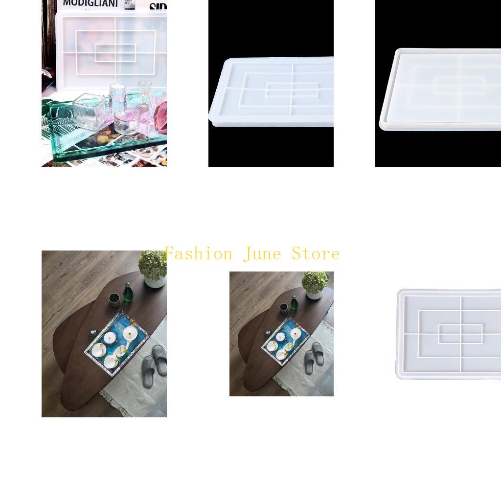 Serving Tray Mold - N5KA Rechthoek Dienblad UV Kristal Epoxy