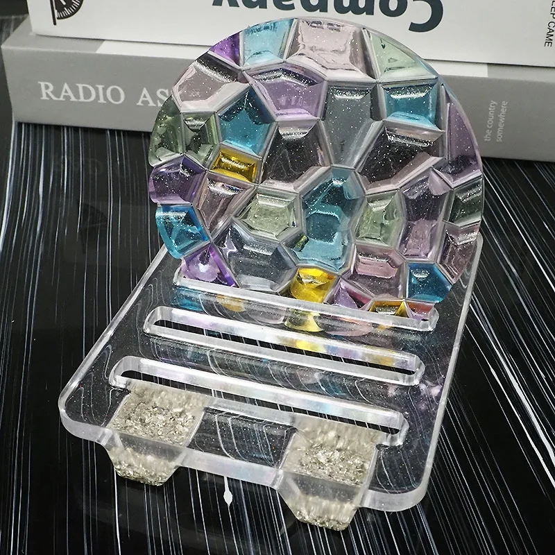 DIY Kristal Epoxy Mold Wave Di - Coaster Mold Round recensie en prijs