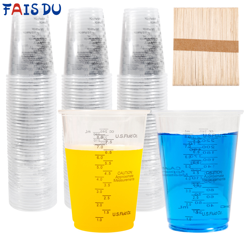 FAIS DU 8oz wegwerp maatbekers - Mixing Cup Silicone recensie en prijs