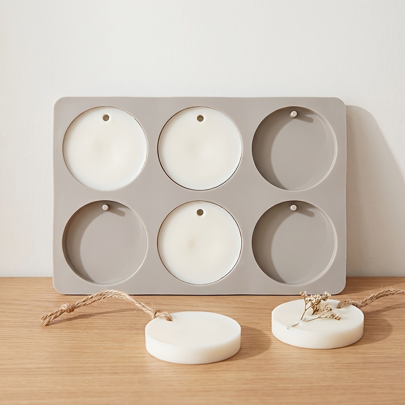 6-holtes ronde tag siliconenma - Resin Craft Ideas recensie en prijs