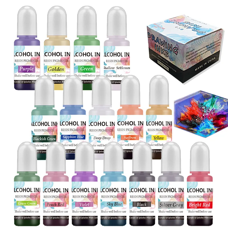 Kleurpigmentset voor epoxyhars - Epoxy Uv Resin Kit recensie en prijs