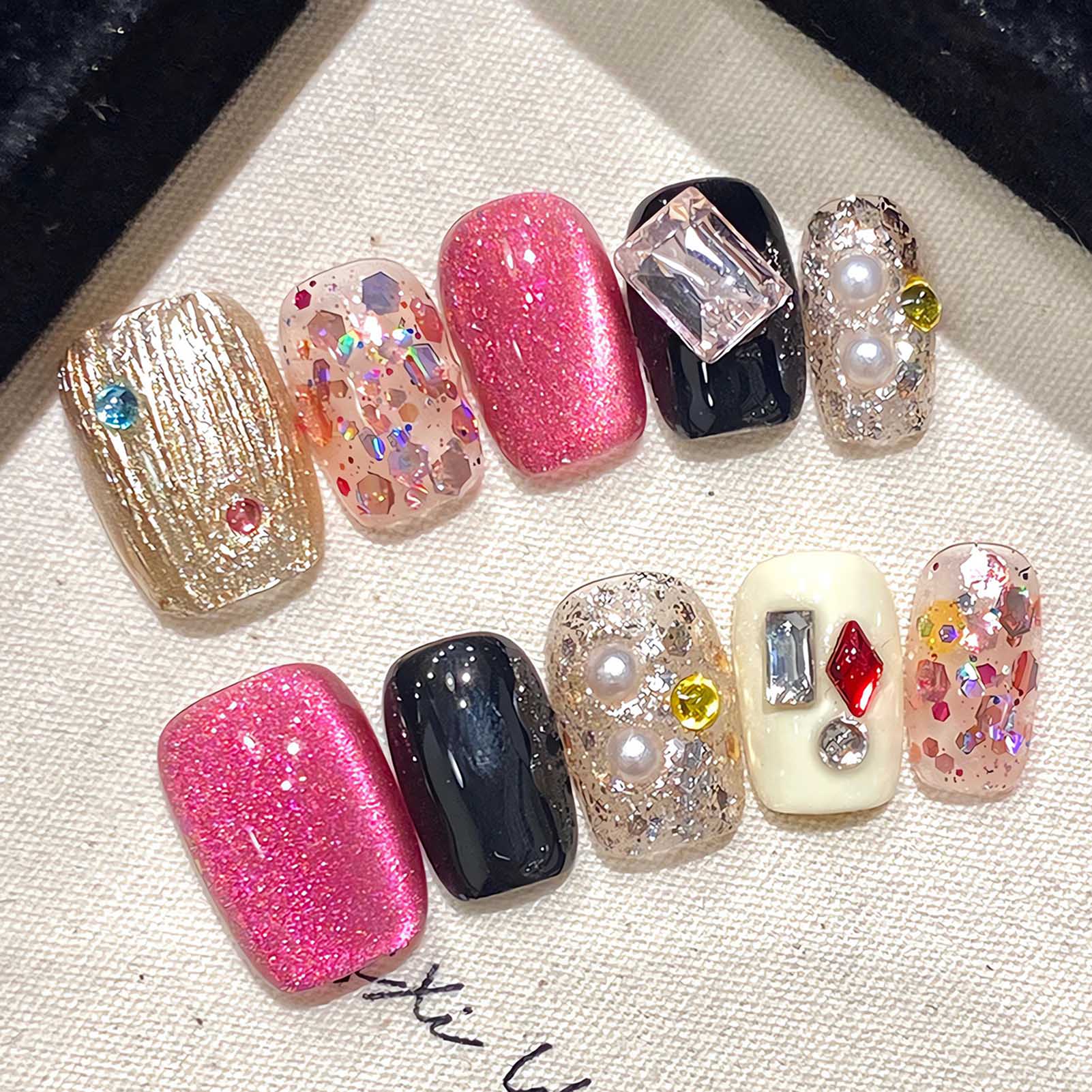 Handgemaakte Pers Op Nagels Gl - Resin Craft Material recensie en prijs