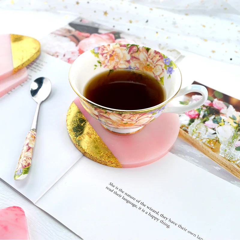 Multi-stijl geometrische onder - Coaster Mold Round recensie en prijs
