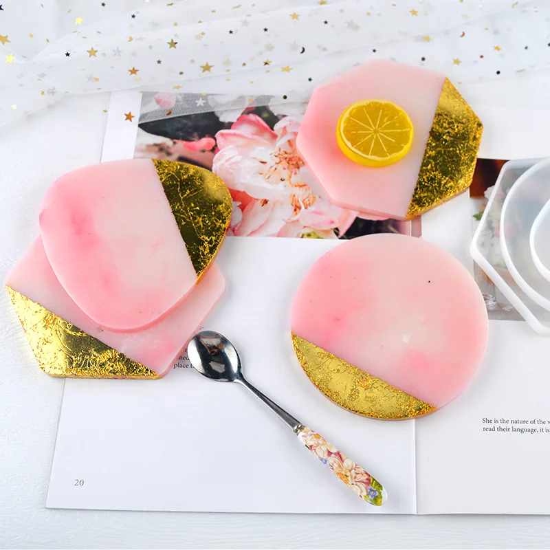Multi-stijl geometrische onder - Coaster Mold Round recensie en prijs