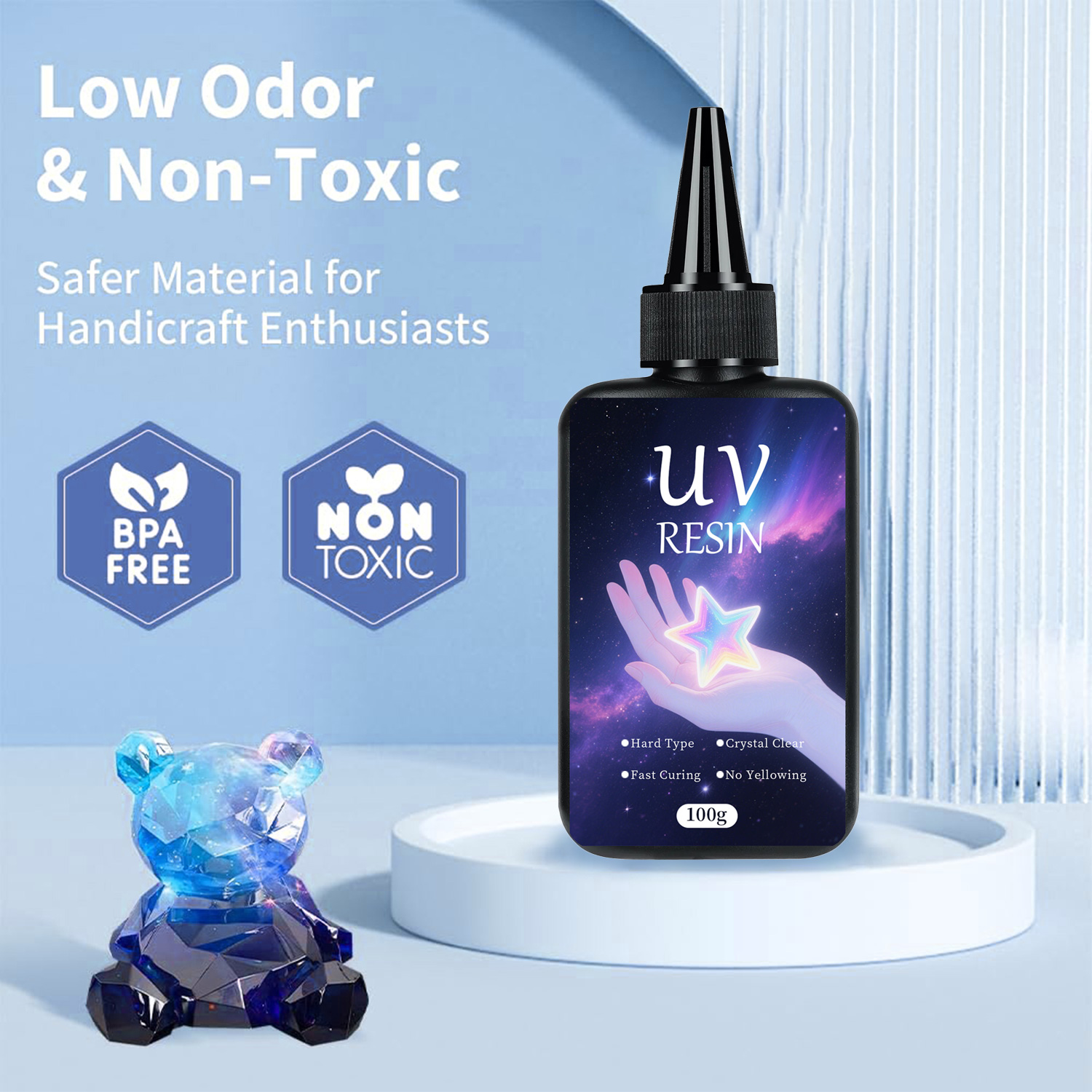 UV-harskit met gietgereedschap - Epoxy Uv Resin Kit recensie en prijs