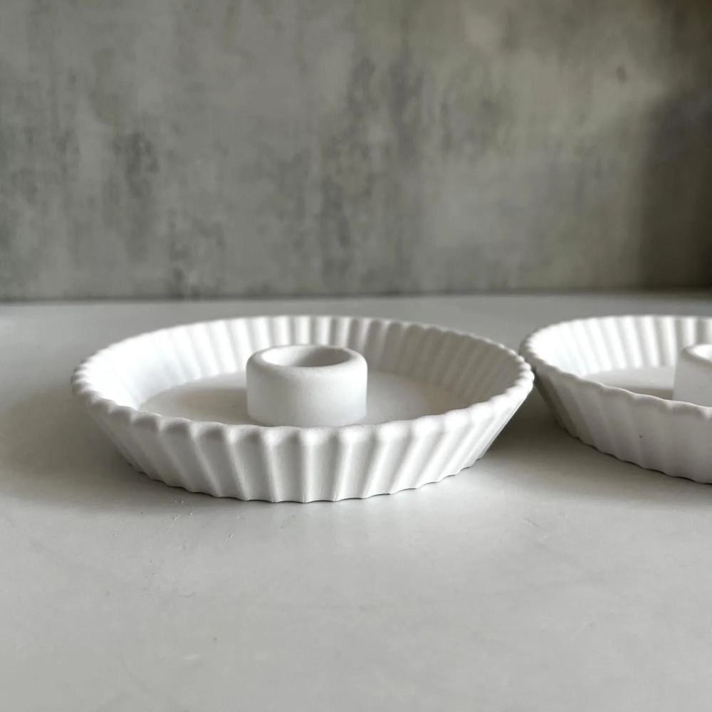 Streep Ronde Schotel Kaarshoud - Coaster Mold Round recensie en prijs