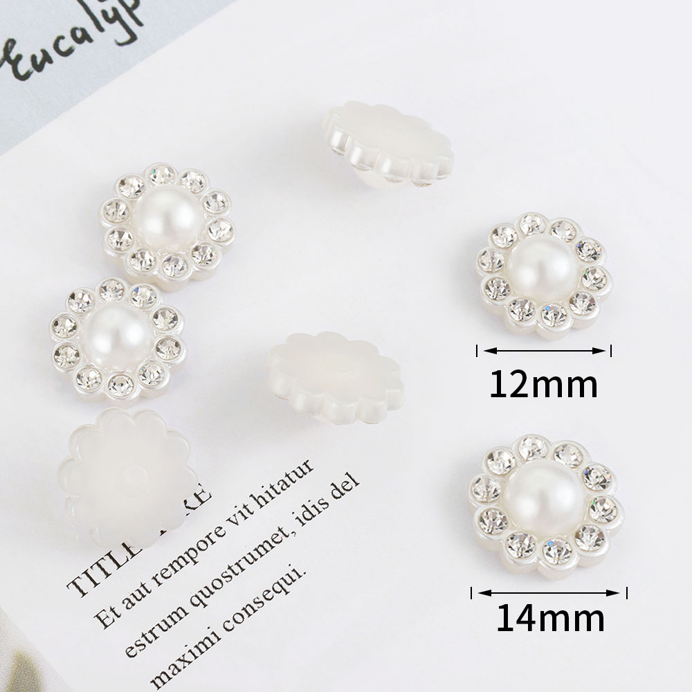 50 stuks witte platte imitatie - Flower Preservation Resin recensie en prijs