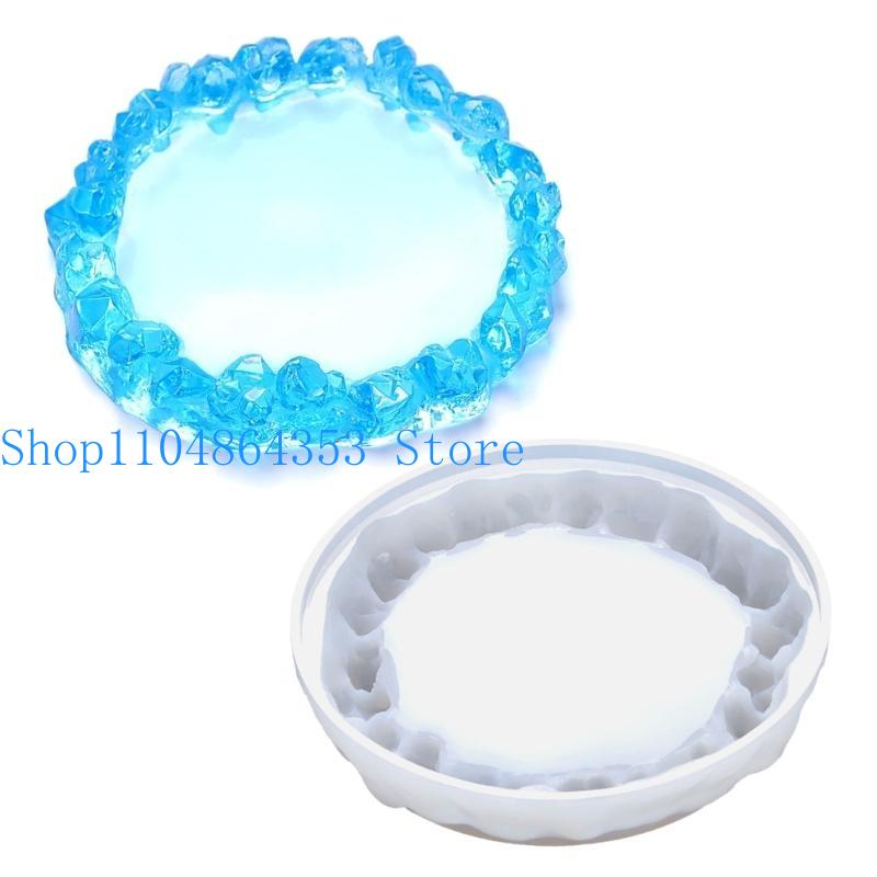 Crystal Cluster Mallen voor he - Coaster Mold Round recensie en prijs