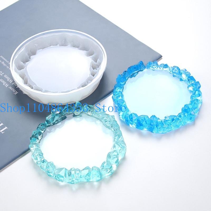 Crystal Cluster Mallen voor he - Coaster Mold Round recensie en prijs